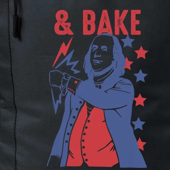 Shake And Bake Funny Couple Matching 4th Of July Bake Daily Commute Backpack