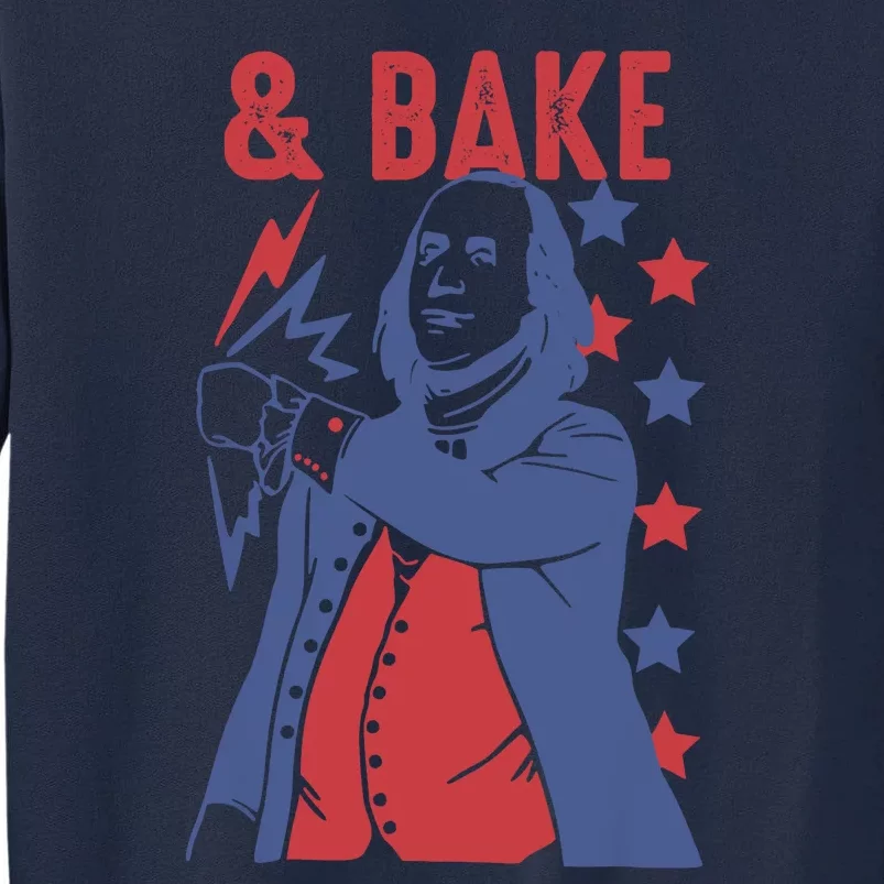 Shake And Bake Funny Couple Matching 4th Of July Bake Tall Sweatshirt