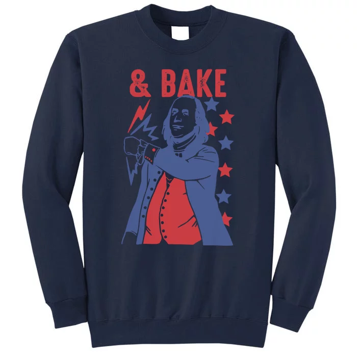 Shake And Bake Funny Couple Matching 4th Of July Bake Tall Sweatshirt