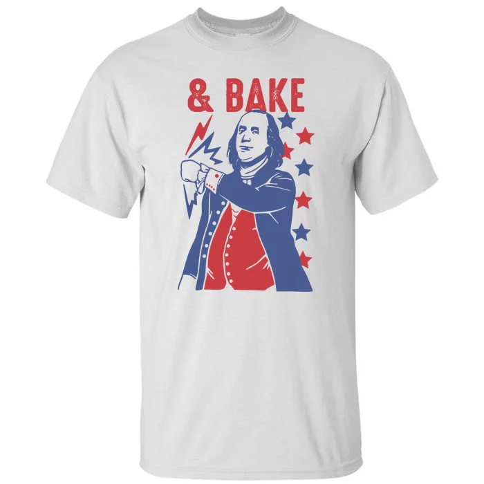 Shake And Bake Funny Couple Matching 4th Of July Bake Tall T-Shirt