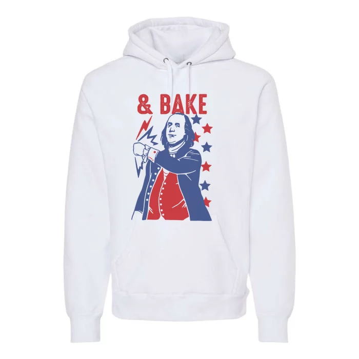 Shake And Bake Funny Couple Matching 4th Of July Bake Premium Hoodie