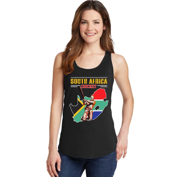 South African Batsman Southafrica Cricket Ladies Essential Tank