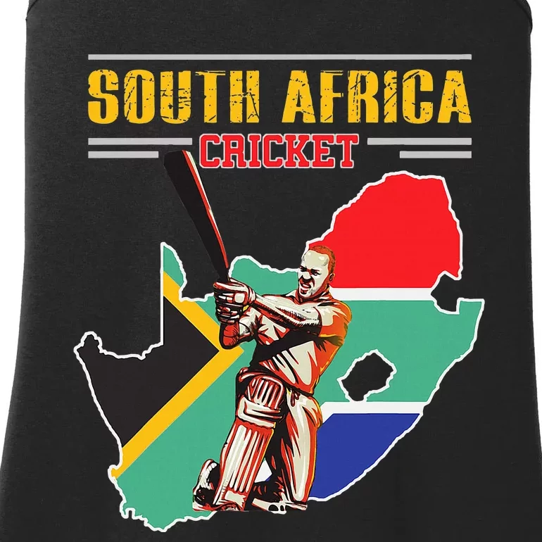 South African Batsman Southafrica Cricket Ladies Essential Tank