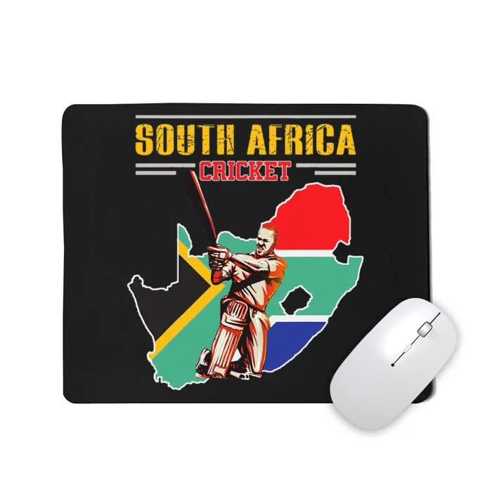 South African Batsman Southafrica Cricket Mousepad