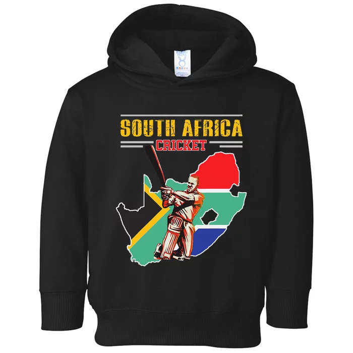 South African Batsman Southafrica Cricket Toddler Hoodie