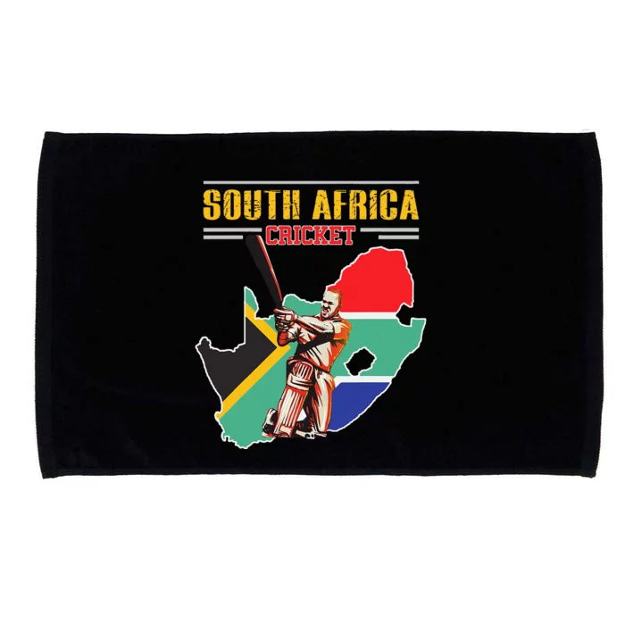 South African Batsman Southafrica Cricket Microfiber Hand Towel