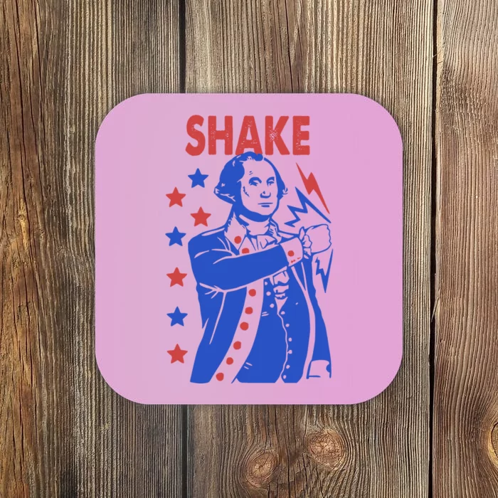 Shake And Bake Benjamin Franklin Coaster