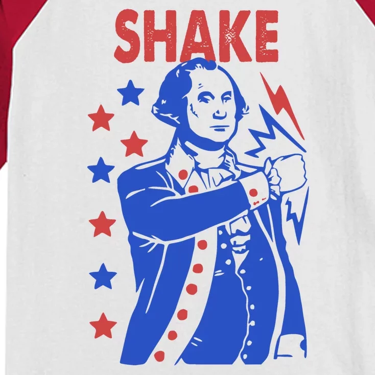 Shake And Bake Benjamin Franklin Kids Colorblock Raglan Jersey