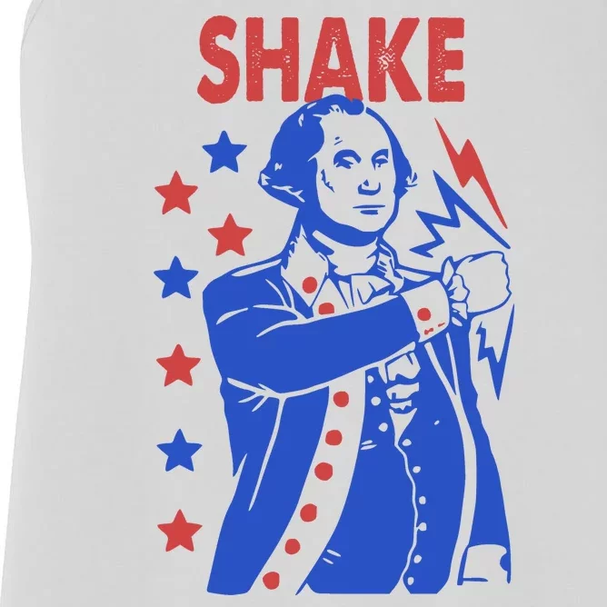 Shake And Bake Benjamin Franklin Women's Racerback Tank