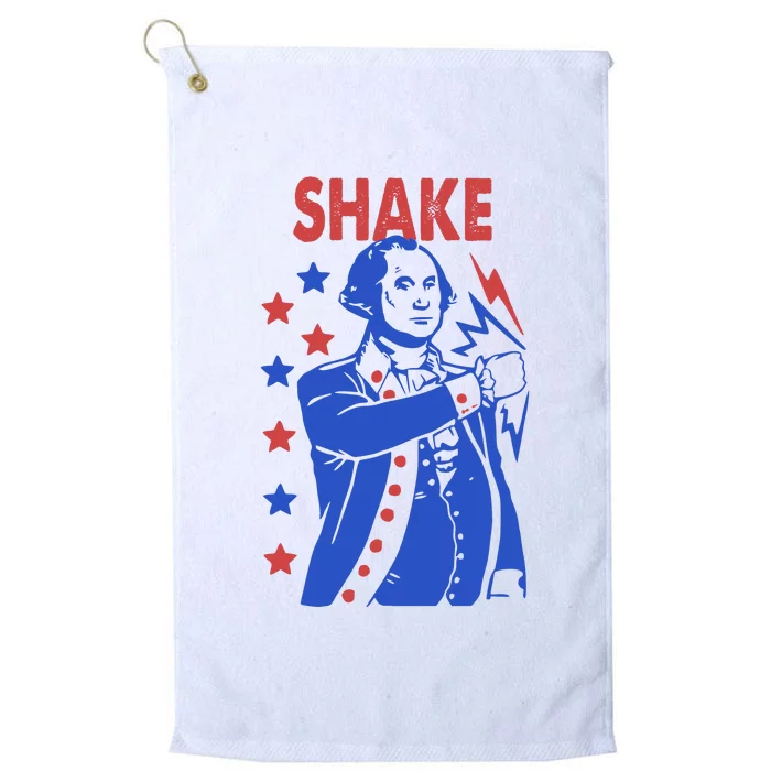 Shake And Bake Benjamin Franklin Platinum Collection Golf Towel