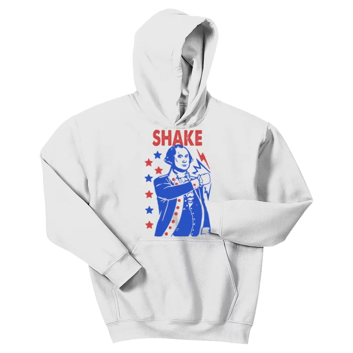 Shake And Bake Benjamin Franklin Kids Hoodie