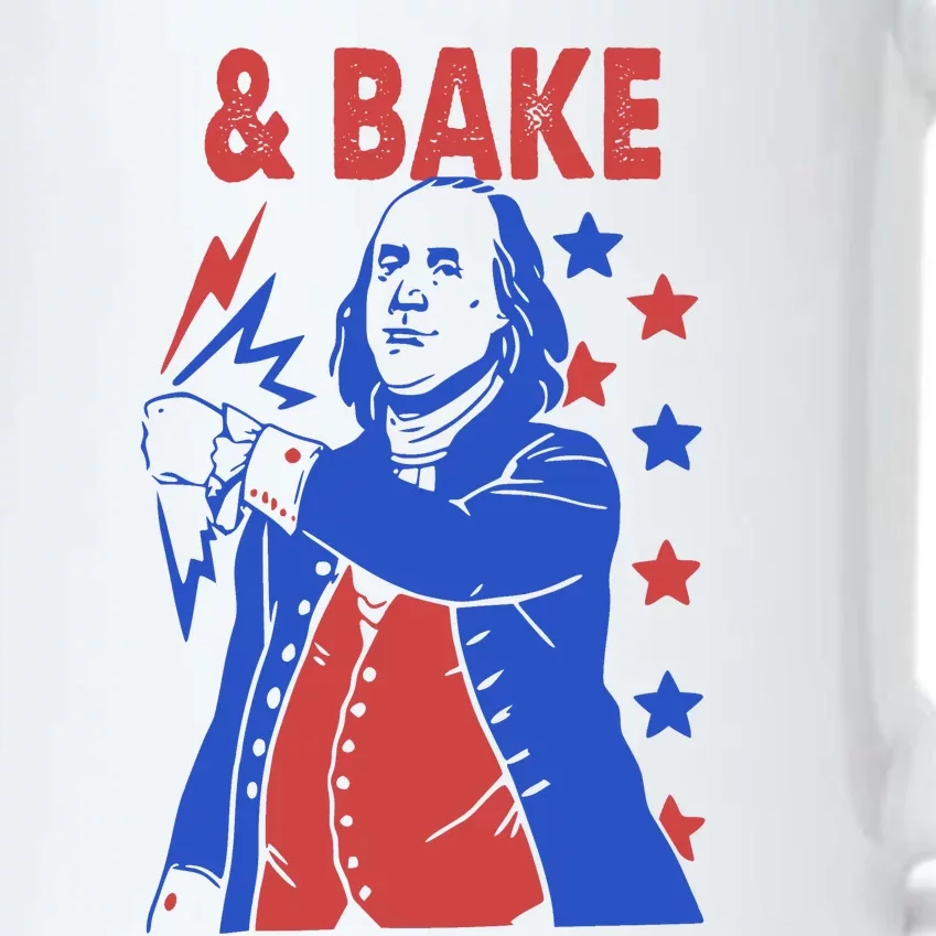 Shake And Bake Benjamin Franklin Black Color Changing Mug