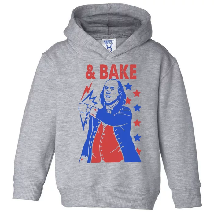 Shake And Bake Benjamin Franklin Toddler Hoodie