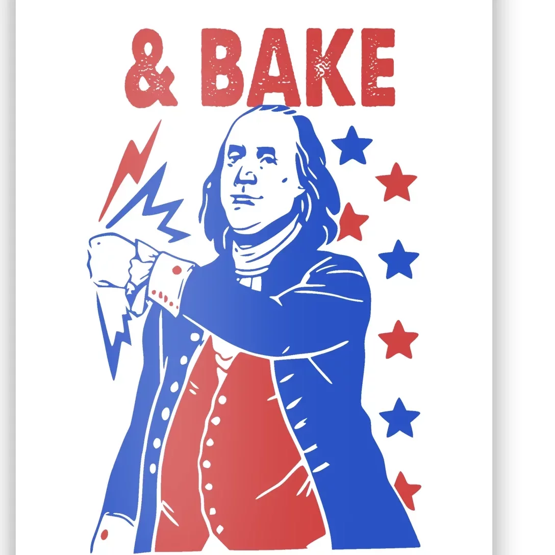 Shake And Bake Benjamin Franklin Poster