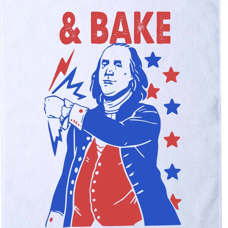 Shake And Bake Benjamin Franklin Platinum Collection Golf Towel