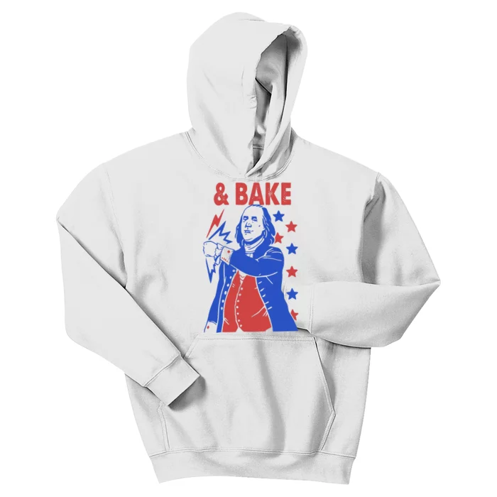 Shake And Bake Benjamin Franklin Kids Hoodie