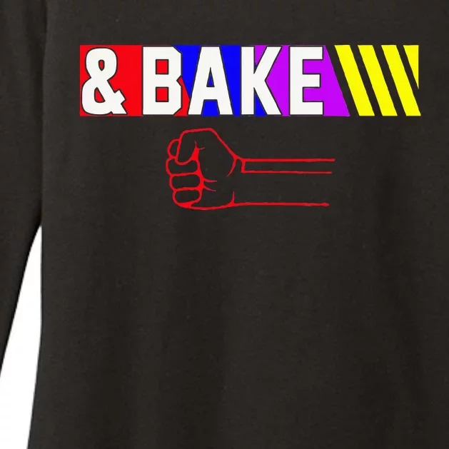 Shake And Bake Funny Family Matching Lover Dad Daughter Womens CVC Long Sleeve Shirt