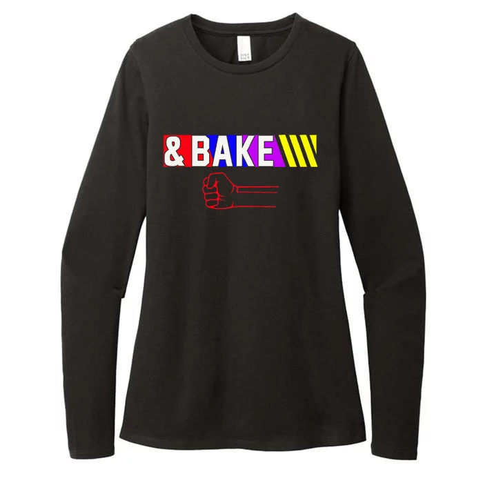 Shake And Bake Funny Family Matching Lover Dad Daughter Womens CVC Long Sleeve Shirt