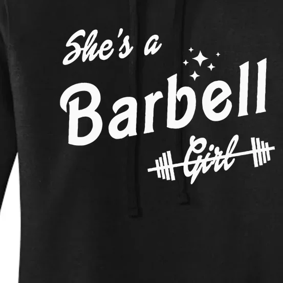 Shes A Barbell Women's Pullover Hoodie