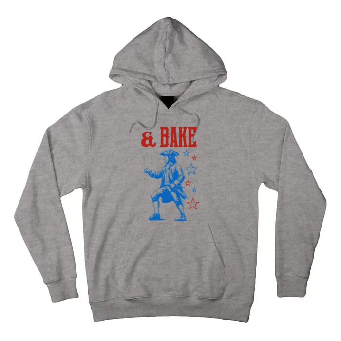 Shake And Bake 4th Of July Couple Matching Tall Hoodie