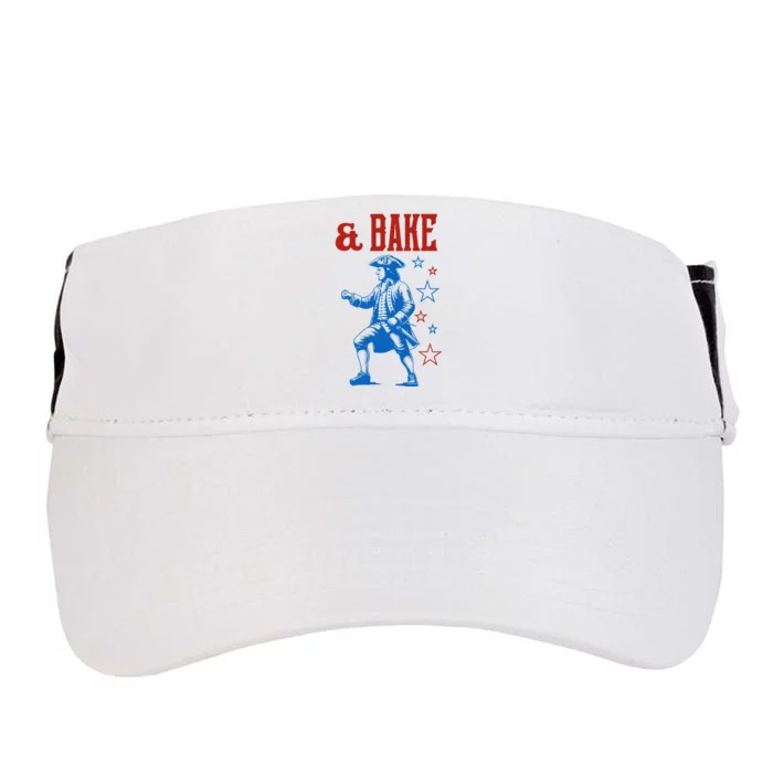 Shake And Bake 4th Of July Couple Matching Adult Drive Performance Visor