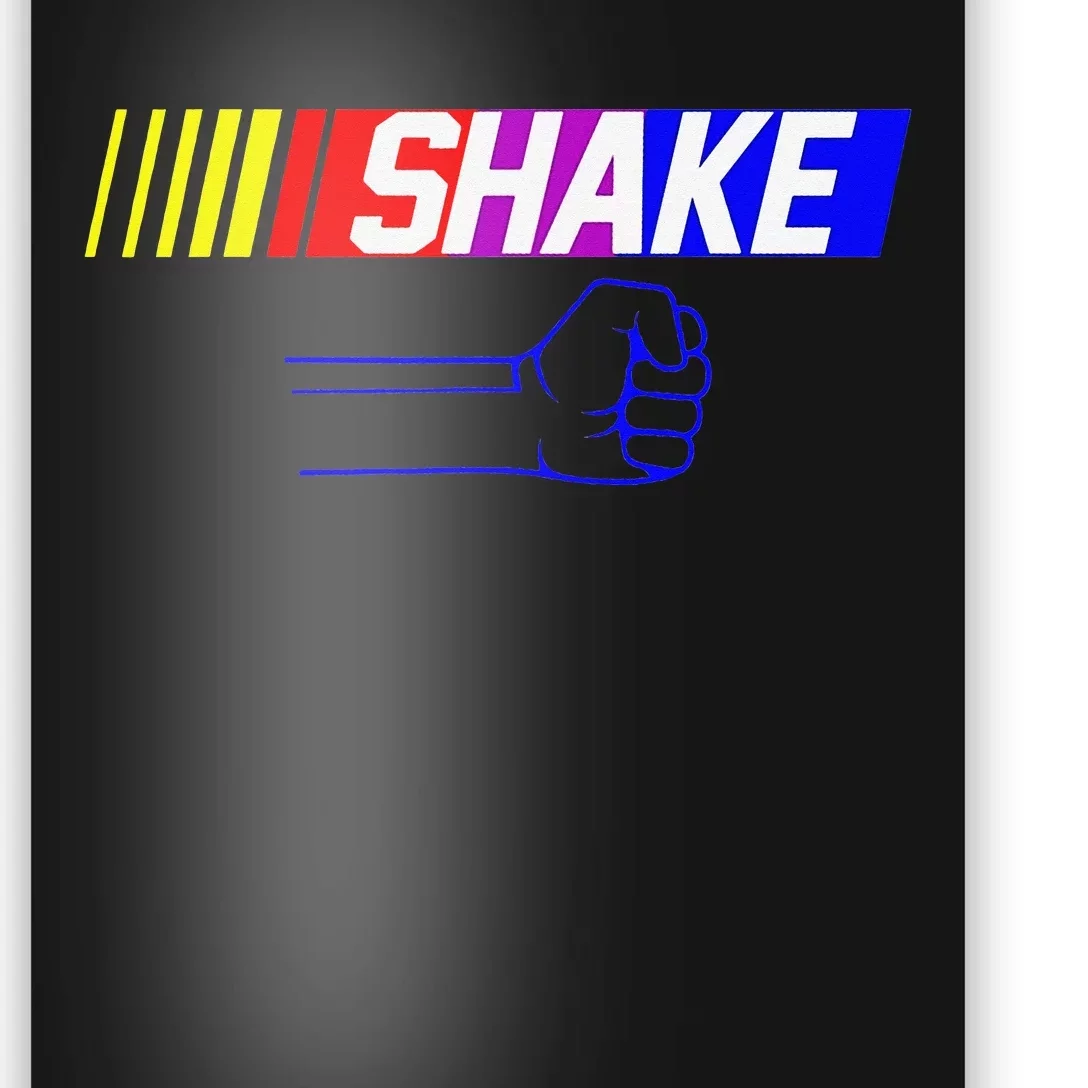 Shake And Bake Funny Family Lover Dad Daughter Son Matching Poster