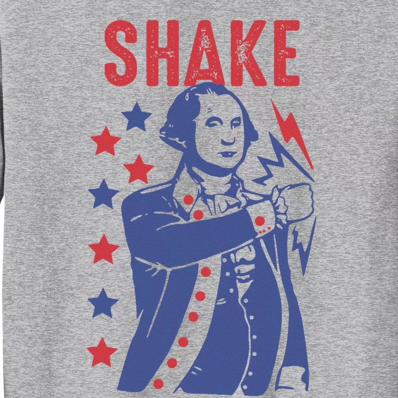 Shake And Bake Funny Couple Matching 4th of July Shake Tall Sweatshirt