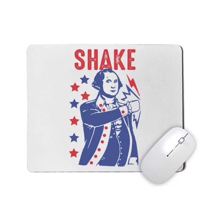 Shake And Bake Funny Couple Matching 4th of July Shake Mousepad