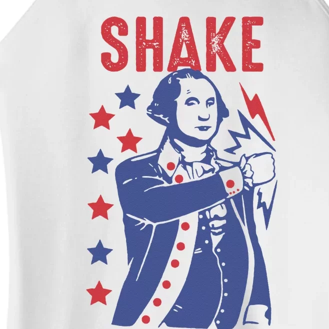 Shake And Bake Funny Couple Matching 4th of July Shake Women’s Perfect Tri Rocker Tank