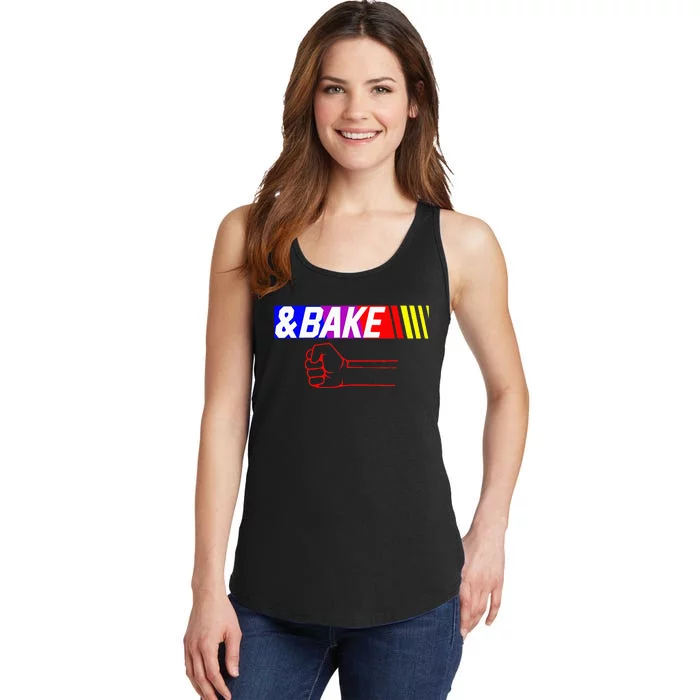 Shake And Bake Funny Family Lover Dad Daughter Son Matching Ladies Essential Tank