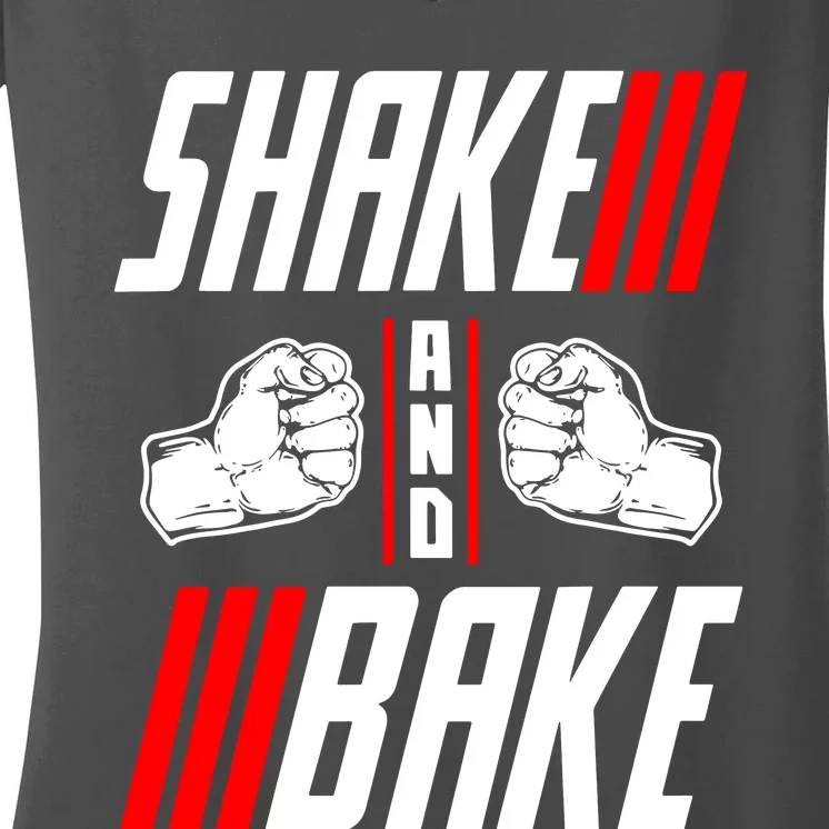 Shake And Bake Women's V-Neck T-Shirt