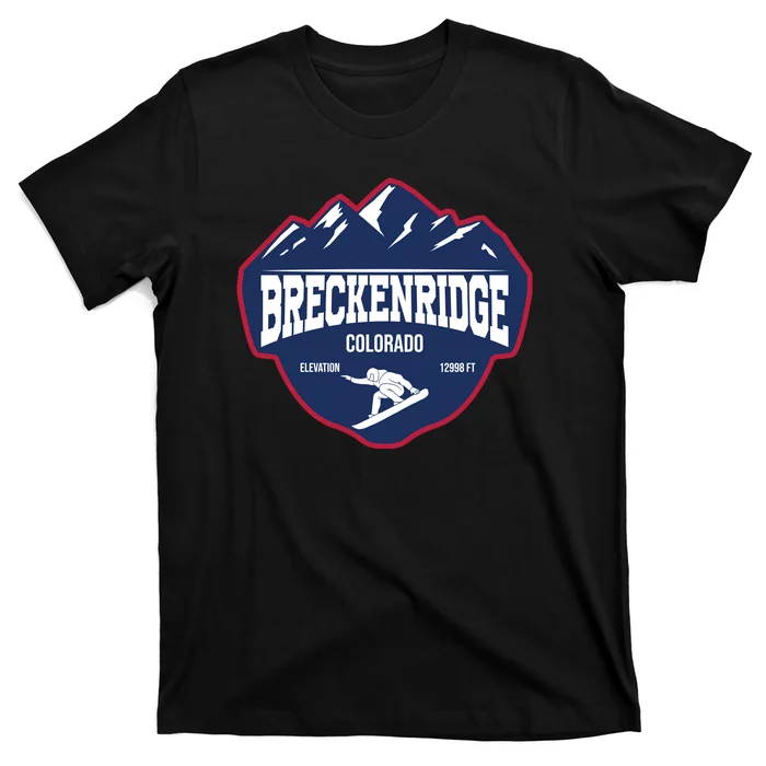 Ski At Breckenridge Colorado T-Shirt