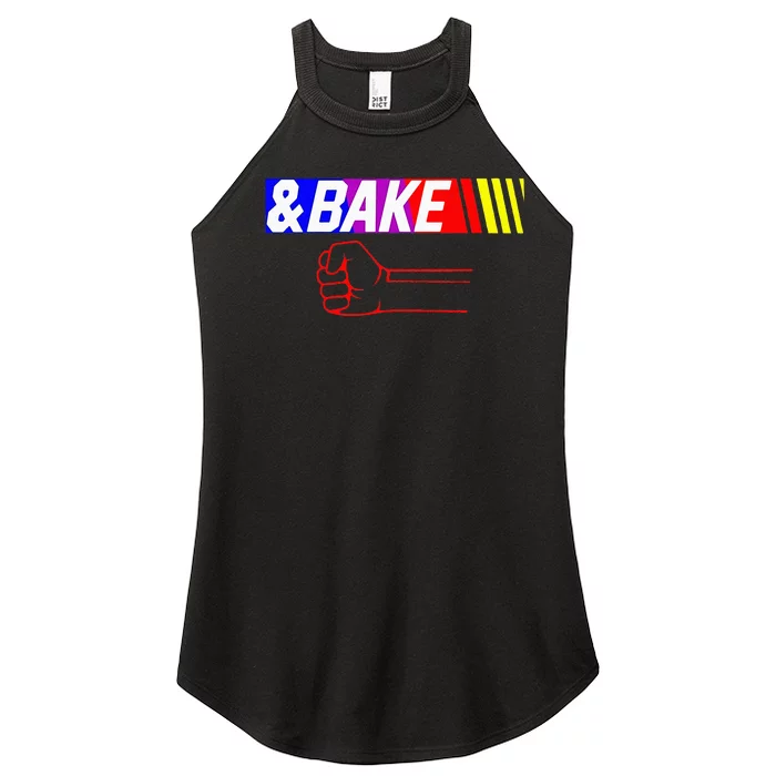 Shake And Bake Funny Family Lover Dad Daughter Son Matching Women’s Perfect Tri Rocker Tank