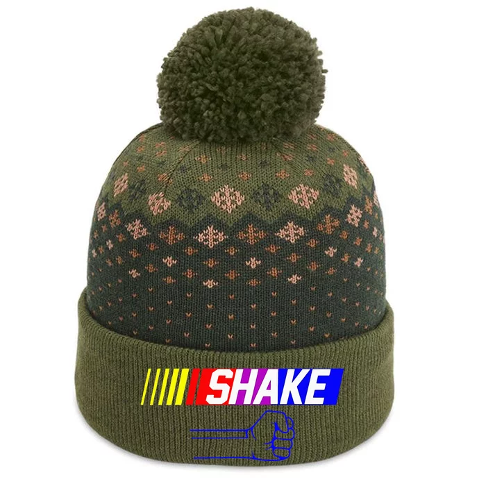 Shake And Bake Funny Family Lover Dad Daughter Son Matching The Baniff Cuffed Pom Beanie