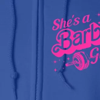 Shes A Barbell Full Zip Hoodie