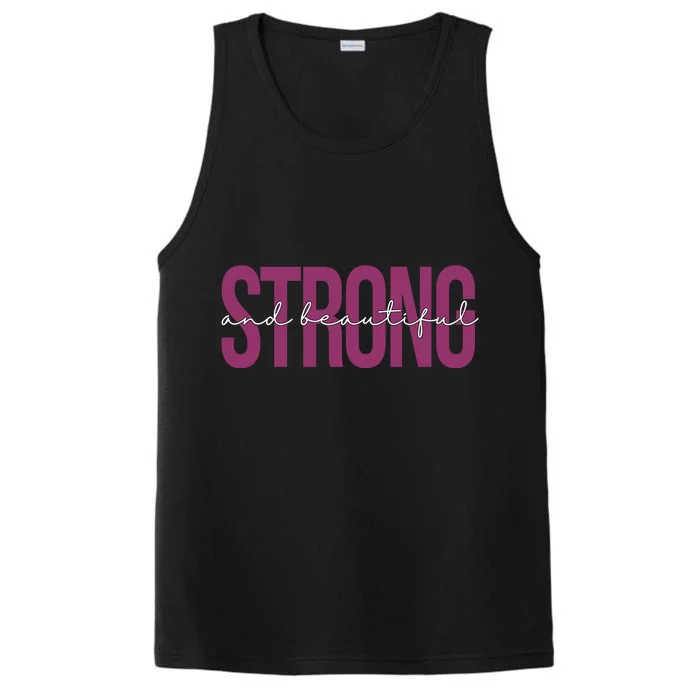 Strong And Beautiful Performance Tank