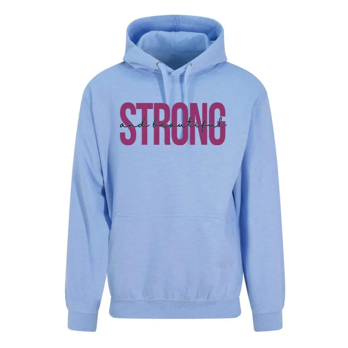 Strong And Beautiful Unisex Surf Hoodie