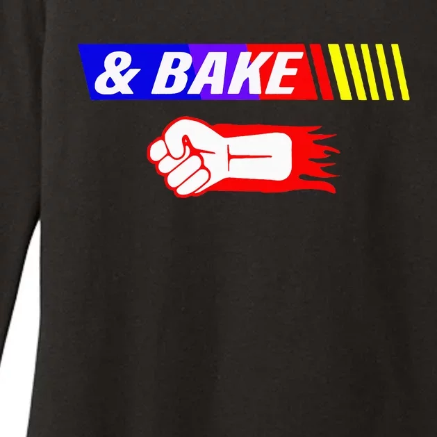 Shake And Bake Funny Family Lover Dad Daughter Son Matching Womens CVC Long Sleeve Shirt