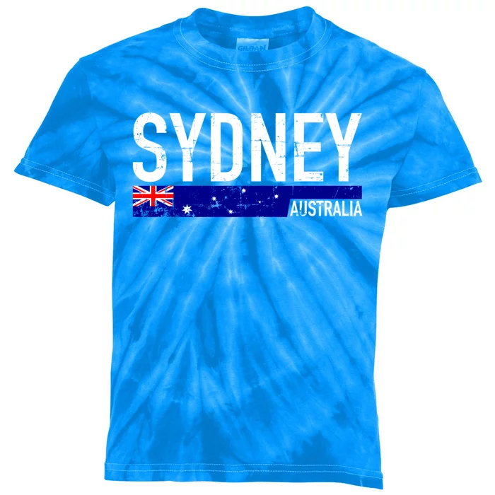 Sydney Australia Cool Gift Kids Tie-Dye T-Shirt