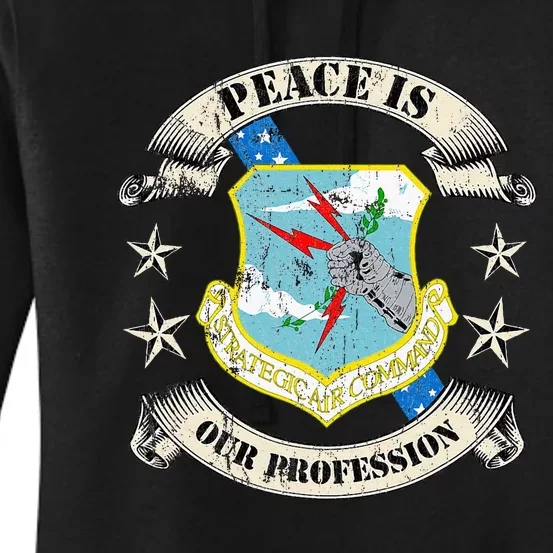 Strategic Air Command Sac Veteran Gifts Women's Pullover Hoodie