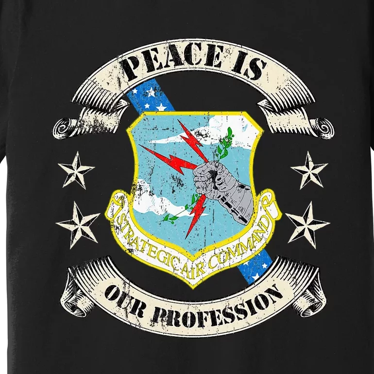 Strategic Air Command Sac Veteran Gifts Premium T-Shirt