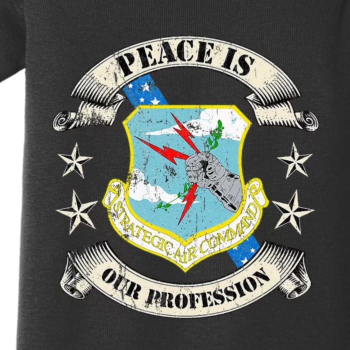 Strategic Air Command Sac Veteran Gifts Baby Bodysuit