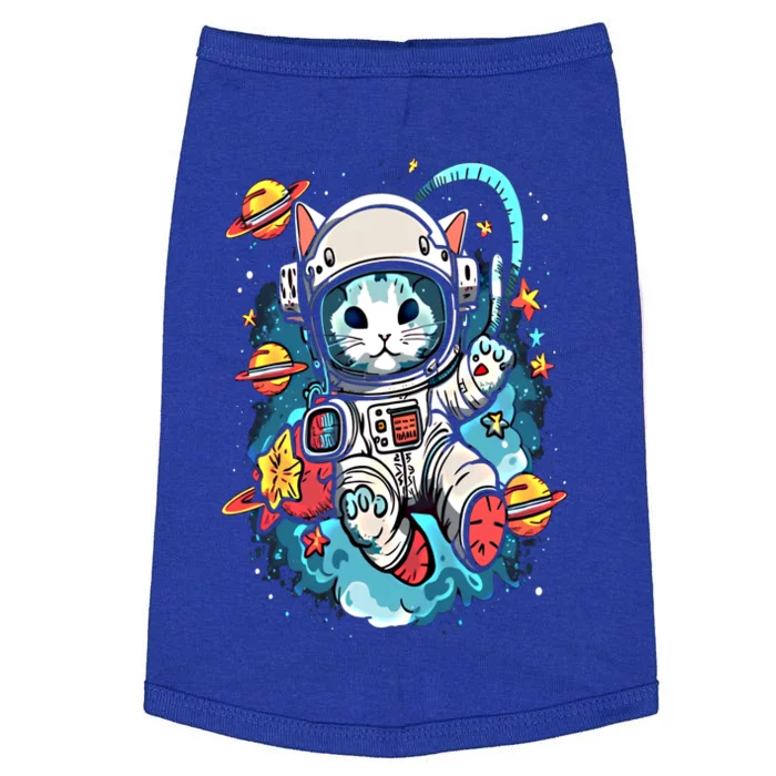 Space Astronaut Cat Astronomy Kitten Anime Neko Kawaii Gift Doggie Tank