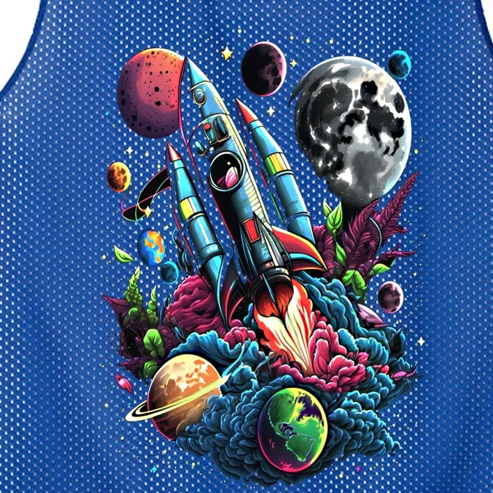 Space Astronaut Cat Galaxy Kitten Anime Neko Kawaii Gift Mesh Reversible Basketball Jersey Tank