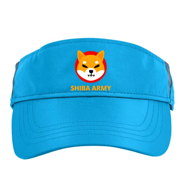 Shiba Army Crypto Currency Adult Drive Performance Visor