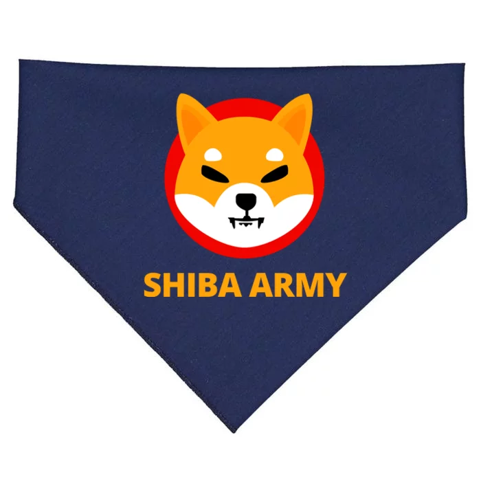 Shiba Army Crypto Currency USA-Made Doggie Bandana