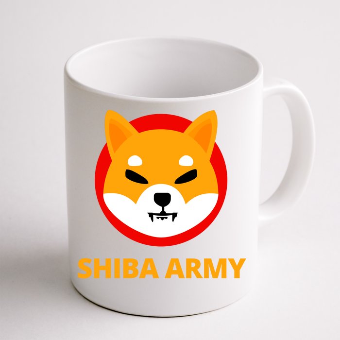 Shiba Army Crypto Currency Front & Back Coffee Mug