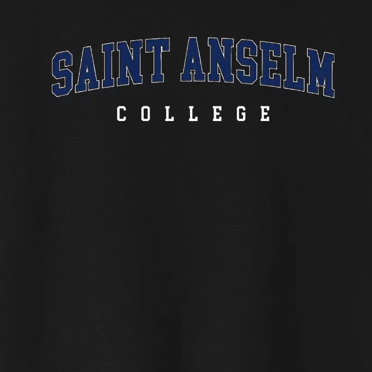 Saint Anselm College Women's Crop Top Tee