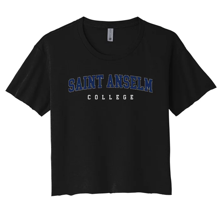 Saint Anselm College Women's Crop Top Tee