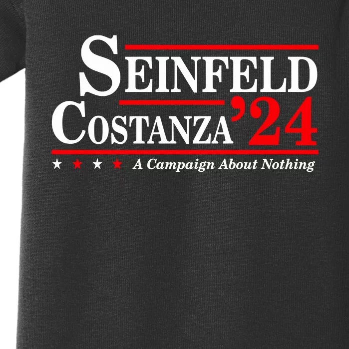 S.E.I.N.F.E.L.D And Costanza For President Election 2024 Baby Bodysuit